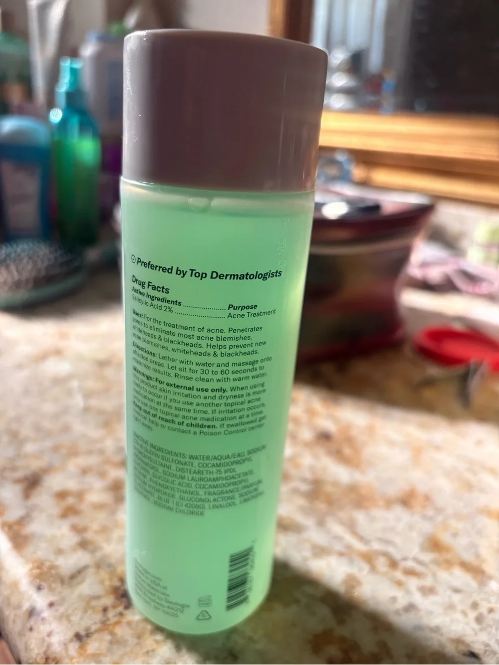 Acne Control Body Wash - Green